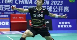 Jonatan Christie, satu dari 3 wakil Indonesia yang akan main di semifinal French Open 2023 hari ini, Sabtu 28 Oktober 2023. (Sumber : instagram.com/badminton.ina)