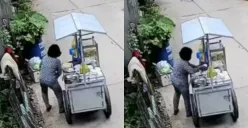 Tempel Makanan ke Alat Vital, Aksi Penjual Ini Bikin Gempar Warganet: Penglariskah? (Sumber : Instagram/@fakta,jakarta)