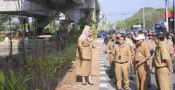 Mbak Ita Minta Dinas Tidak Cuma Jago Bikin Anggaran Taman, Tapi Juga Pemeliharaannya, Banyak Tanaman Mati Kurang Air!
