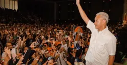 Momen Ganjar Pranowo pamitan dengan warga Jawa Tengah di akhir masa jabatan sebagai Gubernur Jateng, Selasa 5 September 2023. (Sumber : Instagram @ganjar_pranowo)