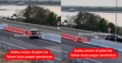 Geger Emak-emak Putar Balik di Jalan Tol, Nekat Geser Pagar Pembatas saat Naik Mobil Pajero