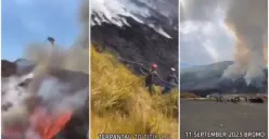 Api di Gunung Bromo Belum Padam, 274 Hektar Lebih Lahan Terbakar Akibat Flare Prewedding