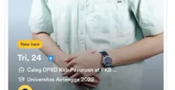 Kampanye di Aplikasi Kencan, Caleg Asal Pasuruan Ini Bikin Warganet Gagal Paham