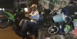 Gegara Remaja Gagal Freestyle Motor, Warung di Makassar Ini Rusak Berat Usai Tertabrak