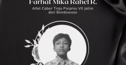 Gubernur Jawa Timur, Khofifah Indar Parawansa turut berduka cita atas kematian atlet tinju di PON Jatim (Sumber : instagram @khofifah.ip)