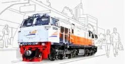 KA Semi Cepat Jakarta-Semarang Jadi Proyek Prioritas Sebelum Jokowi Lengser (Sumber : instagram.com/skyscrapersemarang)