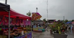 5 lokasi parkir resmi untuk pengunjung yang datang ke Kuliner Kauman Johar (KKJ) di Aloon-Aloon Masjid Agung Semarang. (Sumber : Google Momentary Synergy)