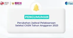 RESMI DIUNDUR! Ini Jadwal Terbaru Seleksi CASN 2023 Dari BKN (Sumber : instagram.com/bkngoidofficial)