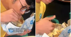 TikToker Makan Nasi Padang di Dalam Bioskop, Warganet: Nggak Ngotak