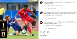 Indonesia kalah 0-1 lawan Taiwan di Asian Games 2022. (Sumber : Instagram/timnas.indonesia)