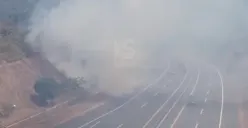 Kebakaran di Gedawang Dekat Jalan Tol, Diduga Gara-gara Warga Nekat Bakar Sampah