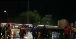 Daftar nama 22 korban tewas dan luka-luka akibat insiden tabrakan maut truk rem blong di Exit Tol Bawen, Kabupaten Semarang, Sabtu 23 September 2023 malam. (Sumber : Instagram @beritasemaranghariini)