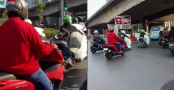 Kasihan Tapi Bikin Heran, Viral Video Driver Ojol Antar Tumpukan Es Batu (Sumber : TikTok/kingsutisno)