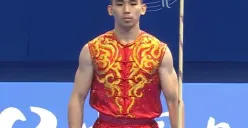 Atlet Wushu Harris Horatius Sumbangkan Emas Ketiga di Asian Games Hangzhou (Sumber : Twitter.com/ainurohman)
