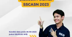 Statistik pelamar SSCASN 2023: jumlah pelamar CPNS dan PPPK 2023. (Sumber : BKN)