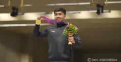 Muhammad Sejahtera Dwi Putra bawa pulang empat medali dari Asian Games 2022 (Sumber : NOCIndonesia)