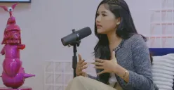 Erina Gudono berikan jawaban bagaimana ia menyikapi komentar negatif yang didapatkannya belakangan (Sumber : YouTube/CXO Media)