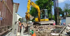 Pelebaran Jalan Veteran Semarang ditarget rampung awal Desember 2023. (Sumber : Pemkot Semarang)