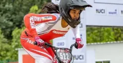 Indonesia Raih Emas Keempat Dari Cabor Cycling BMX Racing di Asian Games 2022 (Sumber : Instagram/amellyanur_sifa)
