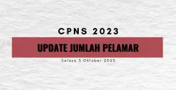 Update jumlah pelamar CPNS 2023 dari 14 instansi yang membuka lowongan formasi untuk pelamar. (Sumber : InfoSemarang.com)
