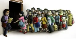 Ilustrasi Pekerja Migran Ilegal. (Pixabay/lamuk_lamuk)