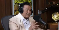 Otto Hasibuan, berencana melaporkan Wamenkumham Prof Eddy Hiariej atas pernyataan di media, namun urung dilakukan karena telah ditetapkan tersangka oleh KPK. (Sumber : YouTube Deddy Corbuzier)