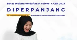 Seleksi CPNS dan PPPK diperpanjang, imbas website SSCASN down tadi malam (Sumber : Twitter/@BKNgoid)