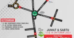 Info Pengalihan Arus di Tugu Muda Semarang 13-14 Oktober 2023, Berlaku Mulai Jumat Sore Ini