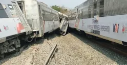 KAI memastikan perjalanan kereta api kembali normal setelah evakuasi dan perbaikan jalur rampung dilakukan. (Sumber : X @HDN_sol)