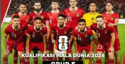 Lolos ke Kualifikasi Piala Dunia 2026, Indonesia Masuk ke Grup F Bersama Tiga Negara Ini
