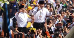 Anies Baswedan dan Muhaimin Iskandar menjadi pasangan Capres dan Cawapres pertama yang mendaftar di Komisi Pemilihan Umum (KPU) RI. (Sumber : Instagram)
