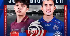 PSM Makassar vs Arema FC, BRI Liga 1, Jumat, 20 Oktober 2023, Kick Off Pukul 19.00 WIB. (Sumber : vidio.com)