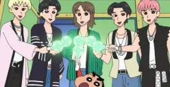 TXT Bakal Muncul di Episode Terbaru Crayon Shinchan (Sumber : instagram.com/coppamagz)