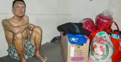 PSIS Semarang memberikan bantuan yang ditujukan bagi legenda tim tersebut, Budiono Sutikno yang merupakan pemain PSIS Semarang di musim 1994-1995.. (Twitter/psisfcofficial)