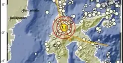 Senin sore ini, 23 Oktober 2023, gempa Sigi, Sulawesi Tengah terjadi. Adapun gempa terkini yang terjadi di Sigi tersebut memiliki magnitudo 3.1. (BMKG)