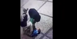 Kejam! Viral Video Pemuda Aniaya Penyandang Disabilitas, Ternyata Pelaku Positif Narkoba