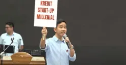 Cawapres Gibran bakal gaet anak muda, Kredit Startup Milenial jadi program unggulannya (Sumber : YouTube/ Gerindra TV)