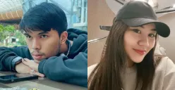 Ngakunya Taaruf, Momen Aaliyah Massaid Gelendotan Di Tangan Thariq Halilintar Tersebar di Media Sosial (Sumber : Kolase foto instagram @thariqhalilintar & @aaliyah.massaid)