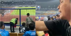 Heboh pendukung persib diamankan lantaran protes saat bendera Palestina diturunkan (Sumber : instagram @terang_media)