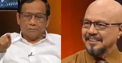 Mahfud MD emosi saat disebut Andy F Noya pertugas partai (Sumber : Instagram/@sisiterangofficial)