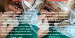 Kisah Warsini yang alami infeksi otak usai pasang behel di klinik abal-abal (Sumber : Tiktok/lolita6428)
