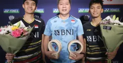 Kekalahan dua kali Bagas/Fikri di final BWF World Tour Super 750 karena overconfidence. (Sumber : Instagram/badminton.ina)