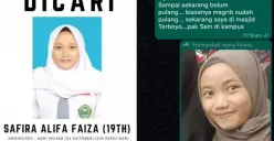 Safira Alifa Mahasiswi Unissula Semarang Menghilang, Unggahan Terakhir tentang Ikhlas dan Ridho