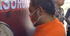 Tampang Khoiri, mertua yang bunuh menantu hamil 7 bulan di Pasuruan (Sumber : Kompas TV)