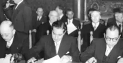 Perjanjian Tuntang di Semarang (Sumber : Dictiondocument)