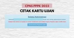 Kartu ujian SKD CPNS dan Seleksi Kompetensi PPPK sudah bisa dicetak, Senin 6 November 2023. (Sumber : InfoSemarang.com)