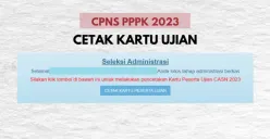 Kabar Baik, Kartu Ujian CPNS PPPK 2023 sudah Bisa Dicetak, Cek Akun SSCASN