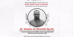 Dokter Palestina Lulusan UNS Surakarta Meninggal Akibat Serangan Israel, Sempat Ungkap Pedihnya Rawat Korban Bom Fosfor