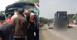 Kecelakaan Maut Truk Kontainer vs Motor di Jalan Yos Sudarso Semarang, Perempuan 23 Tahun Tewas