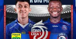 Duel Sengit Persib Bandung vs Arema FC BRI Liga 1, Tantangan Berat Singo Edan Keluar dari Zona Degradasi